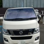 日産　キャラバン　煙草臭い取り車内清掃